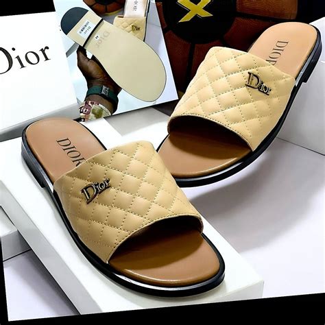 mens dior slide|christian Dior slippers for men.